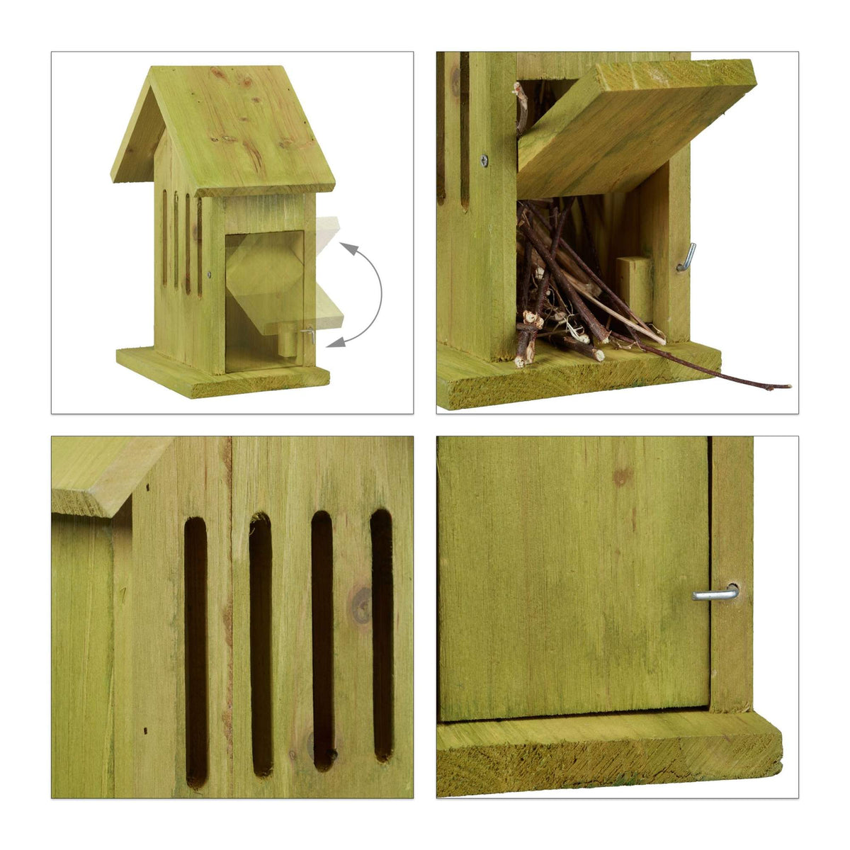 Hanging butterfly house in 2 colors