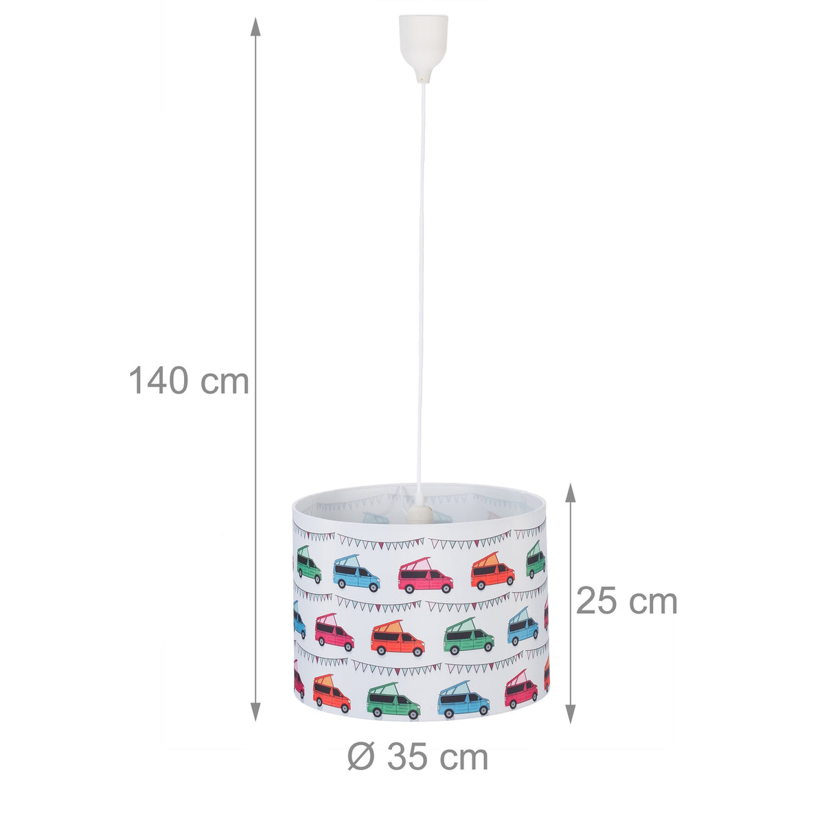 Hanging lamp children's room cars