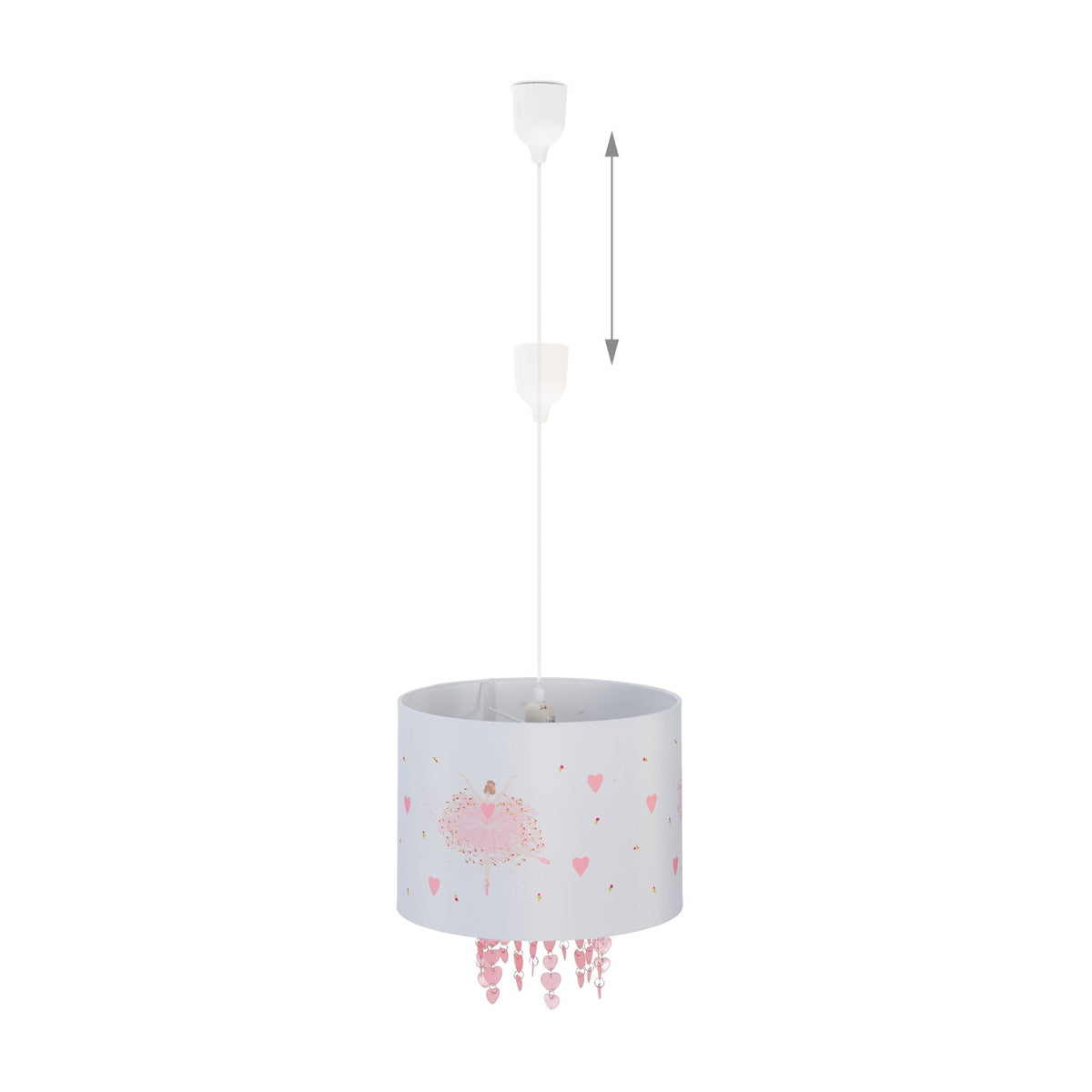 Hanging lamp for children's rooms Ballerina
