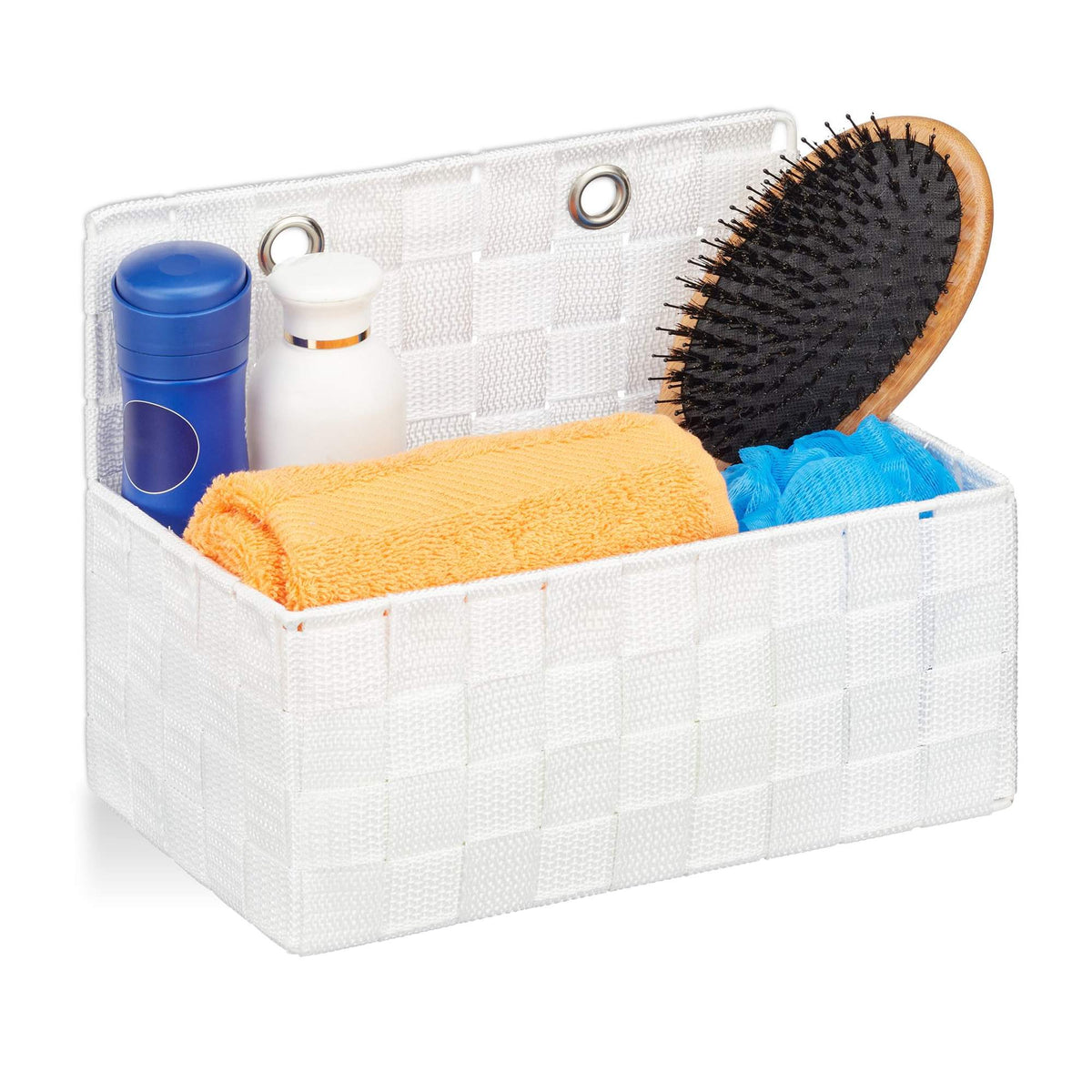 Hanging storage basket
