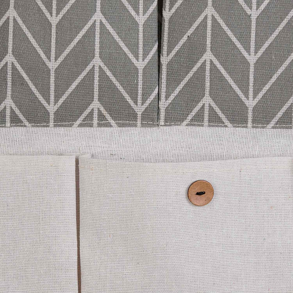 Hanging storage in fabric