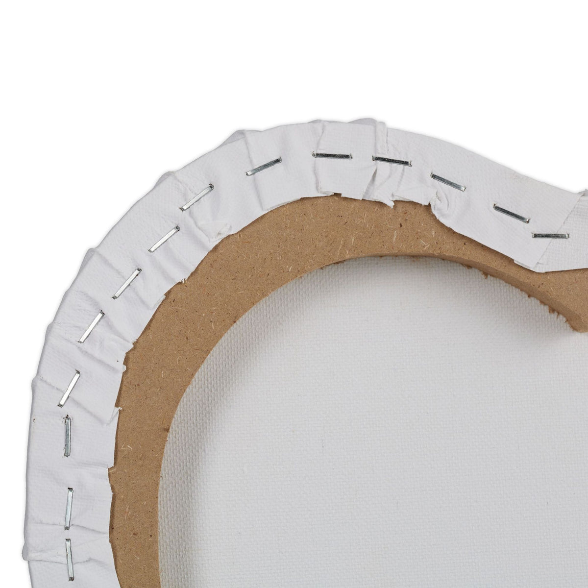 Heart in canvas, set of 6