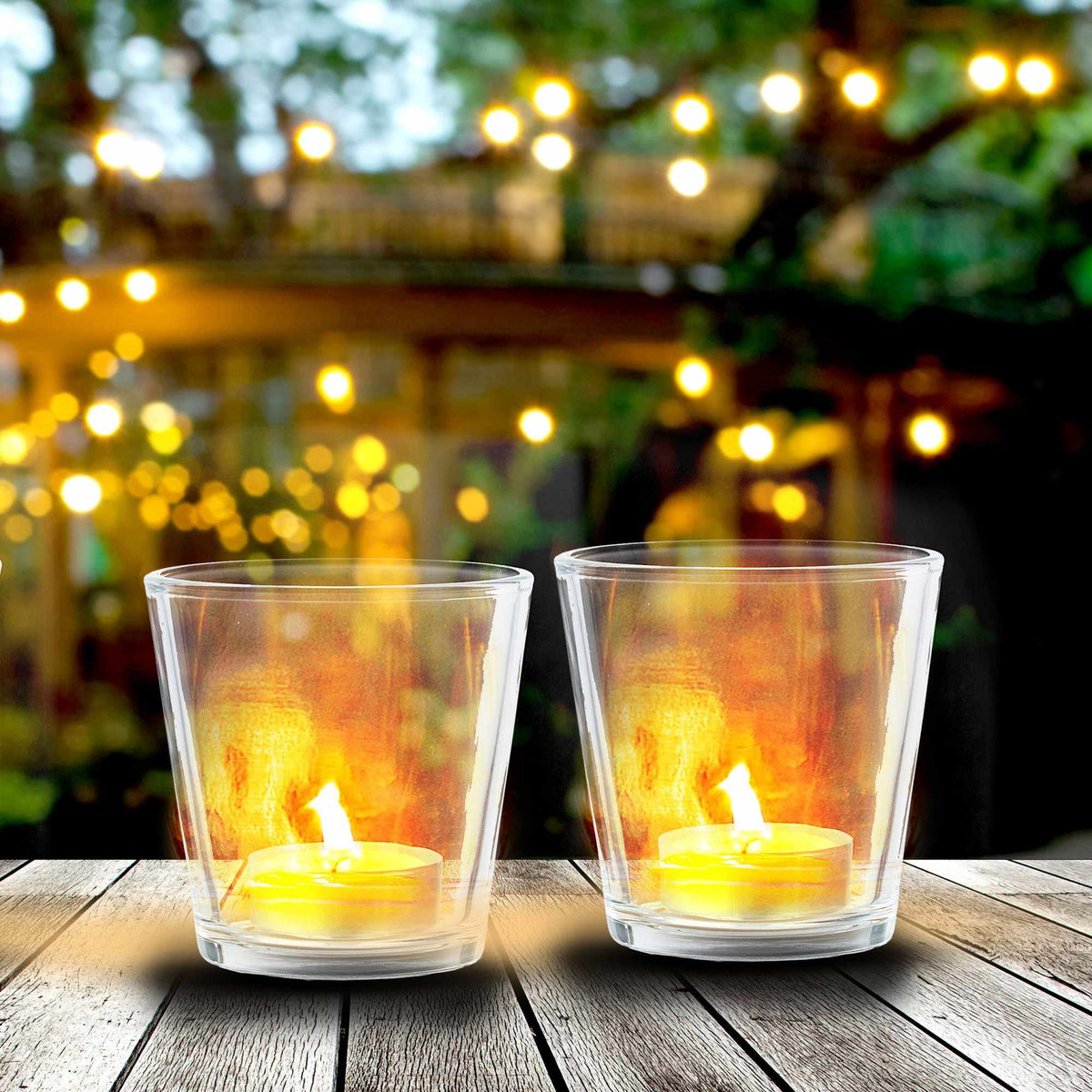 Heat candle glass set of 20 pcs