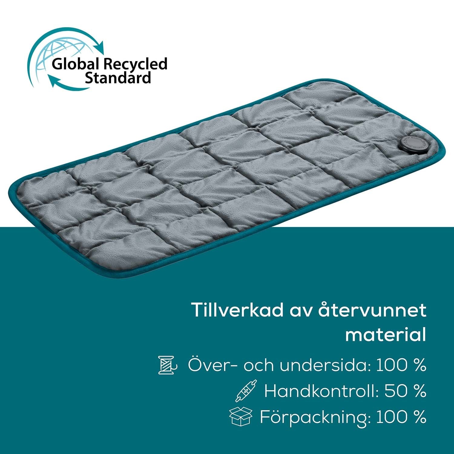 Heating Pad, Eco-Friendly, 145W, Green