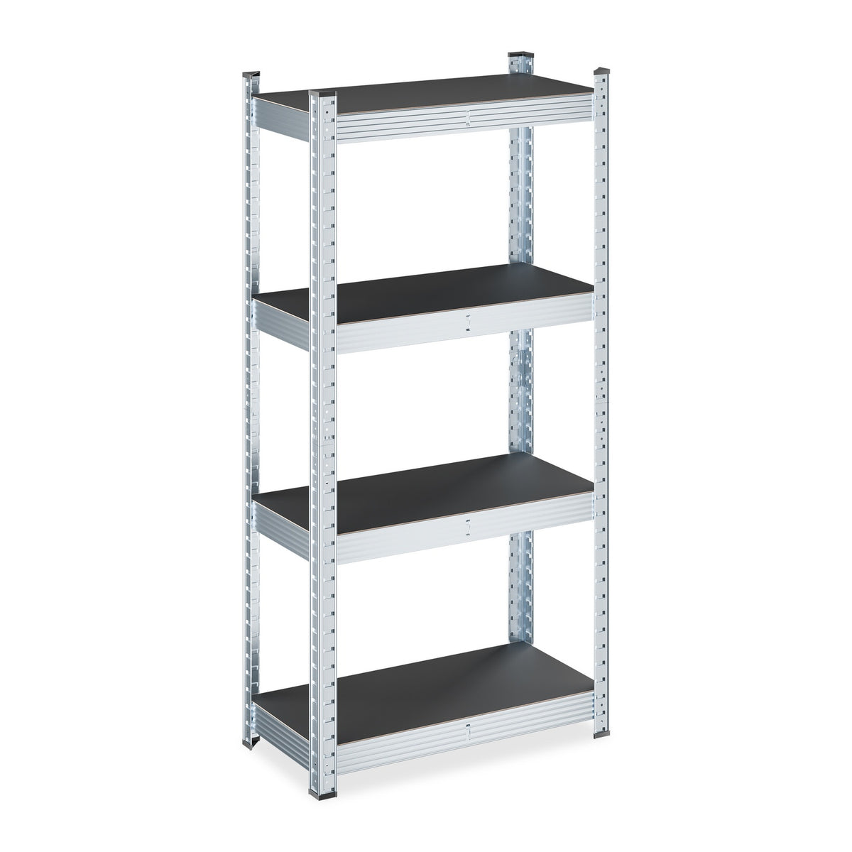 Heavy Duty Galvanised Metal Shelving Unit, Adjustable