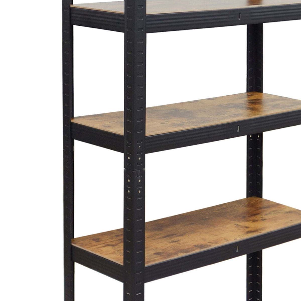 Heavy-Duty Metal Shelving Unit, 500 kg Capacity