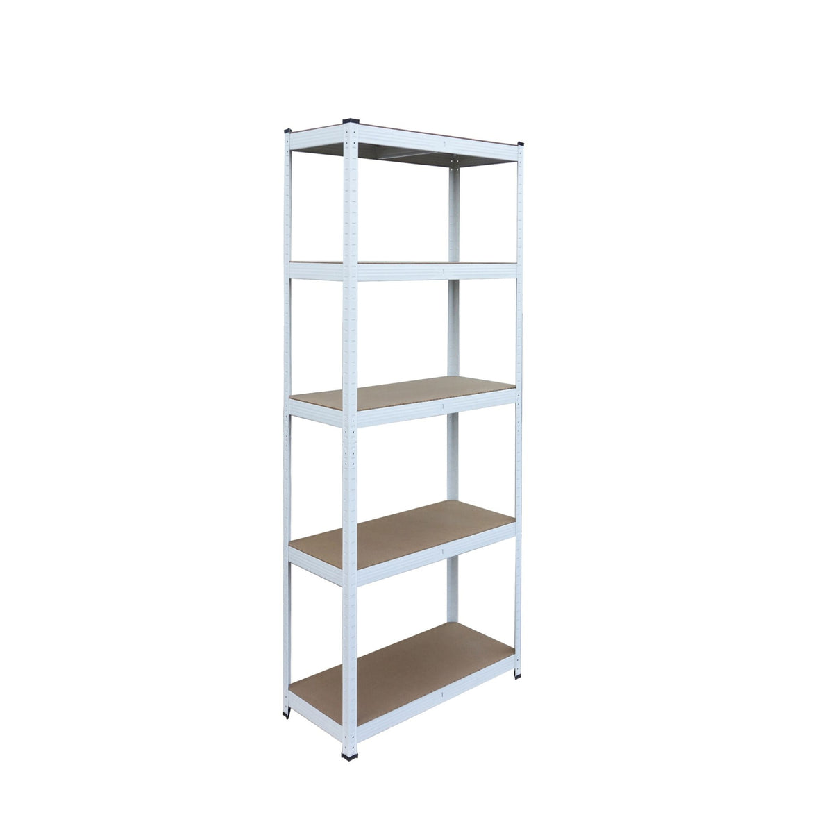 Heavy-Duty Steel Shelving Unit, 5 Adjustable Tiers