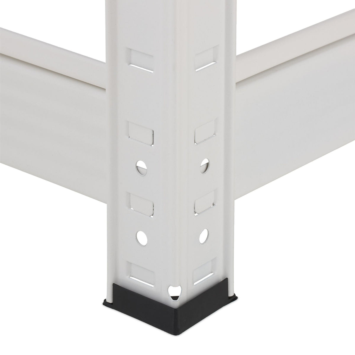 Heavy-Duty Steel Shelving Unit, 5 Adjustable Tiers