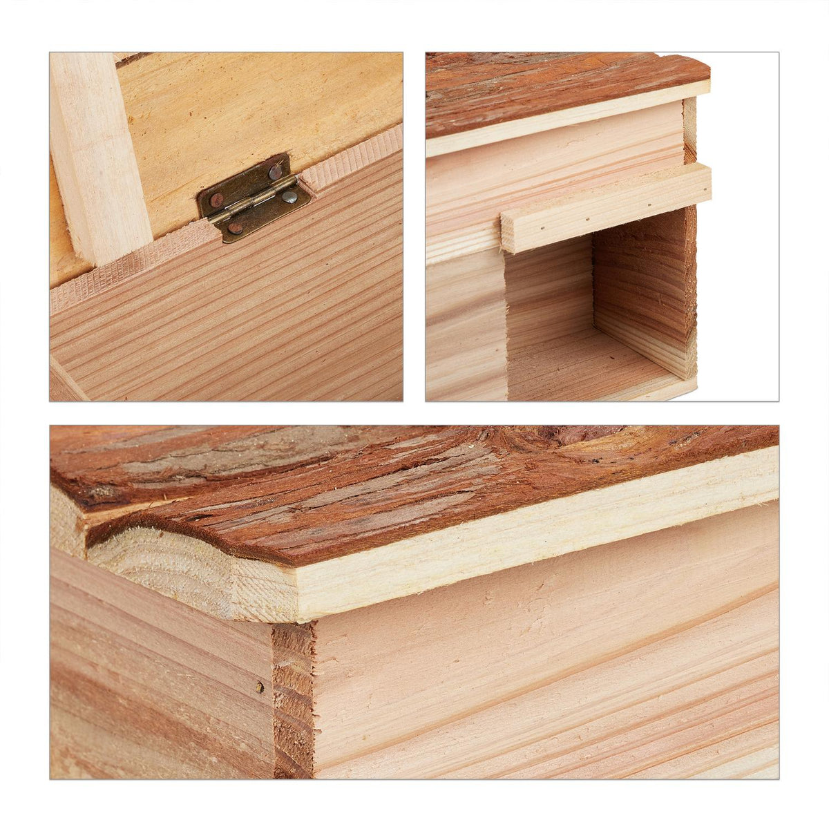 Hedgehog house with floor