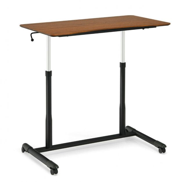 Height Adjustable Laptop Desk With Wheels, 70–106 cm