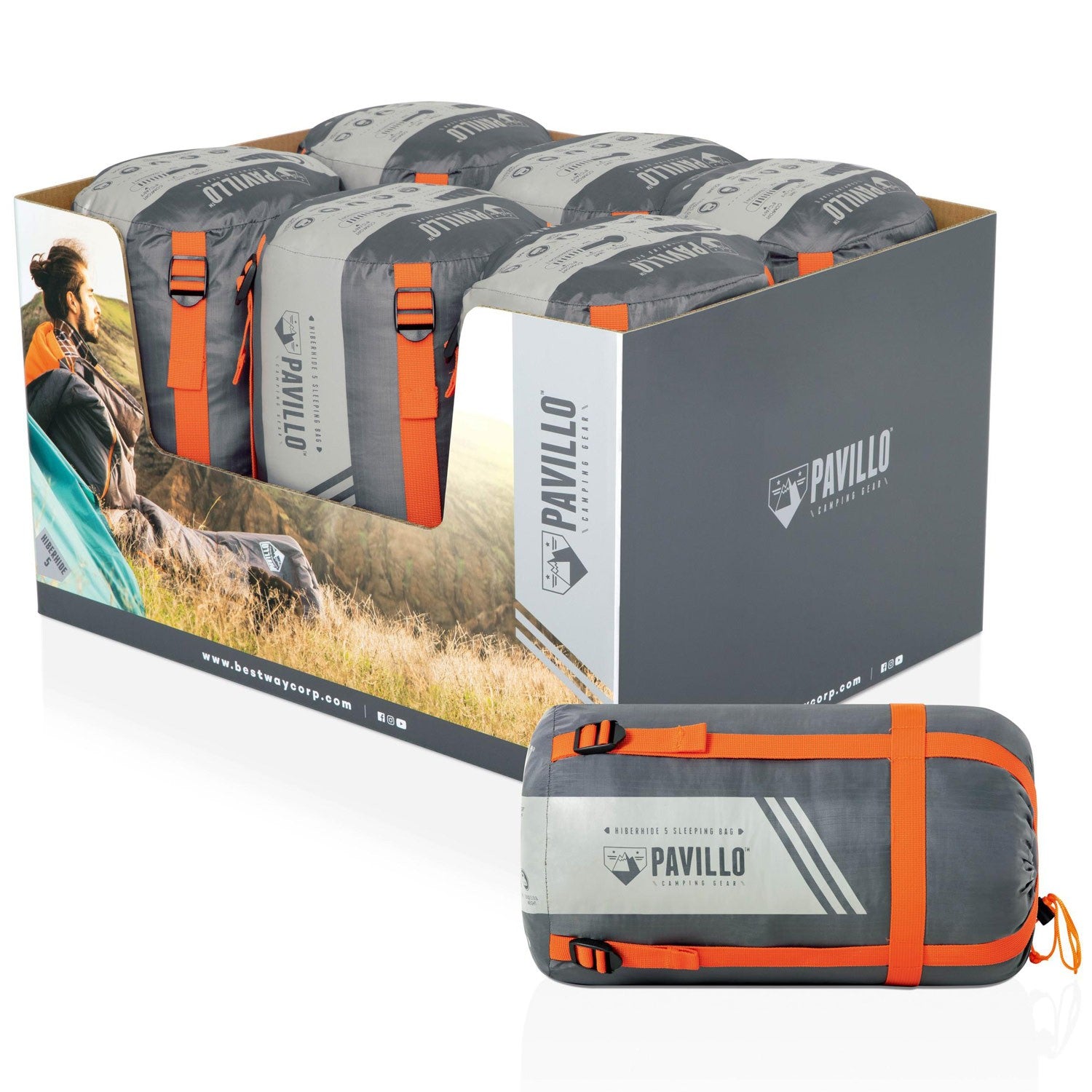 Hiberhide 5 Sleeping bag 2.30m x 80cm x 60cm