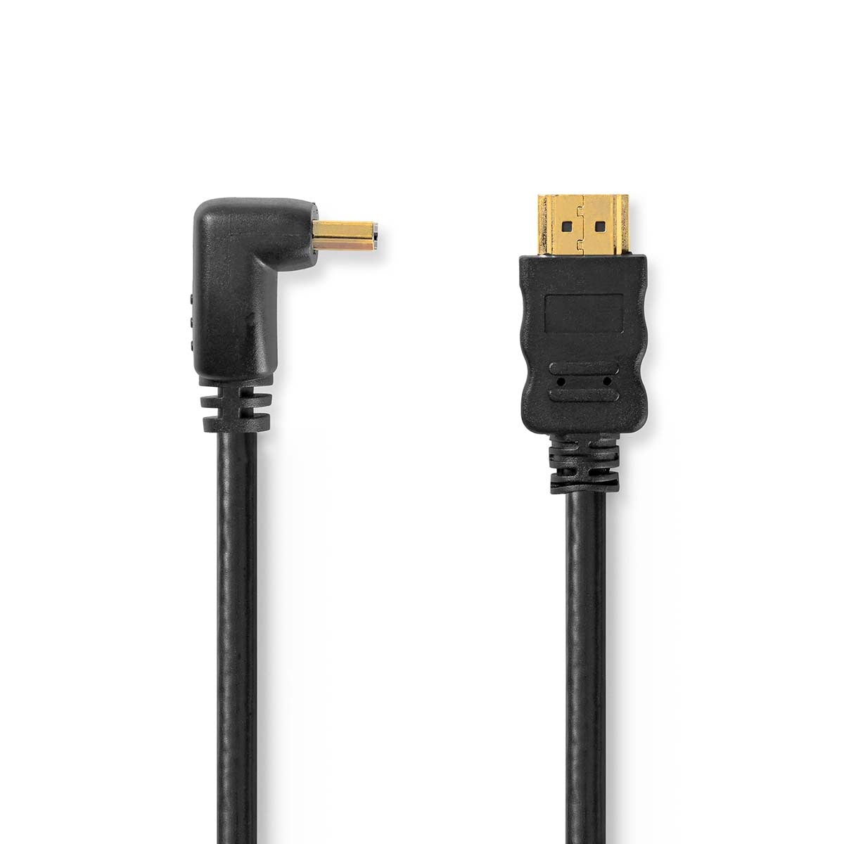 High Speed HDMI ™ cable with Ethernet | HDMI™ Connector | HDMI™ Connector | 4K@30Hz | 10.2 Gbps | 1.50 m | Round | PVC | Black | Envelope