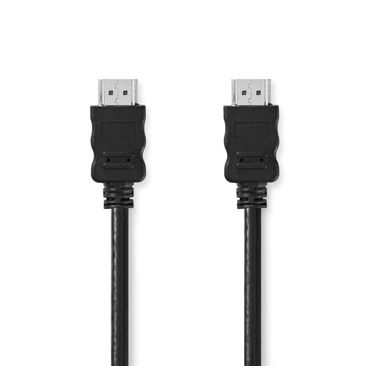 High Speed HDMI ™ cable with Ethernet | HDMI™ Connector | HDMI™ Connector | 4K@30Hz | ARC | 10.2 Gbps | 1.00 m | Round | PVC | Black | Label