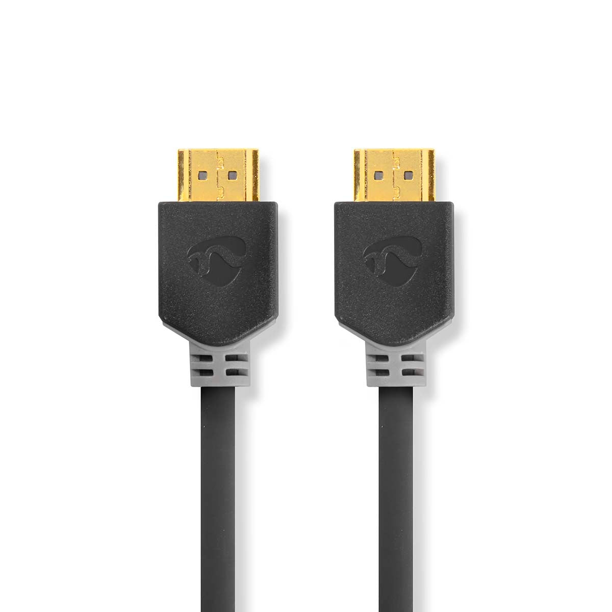 High Speed HDMI ™ cable with Ethernet | HDMI™ Connector | HDMI™ Connector | 4K@60Hz | ARC | 18 Gbps | 3.00 m | Round | PVC | Anthracite | Box