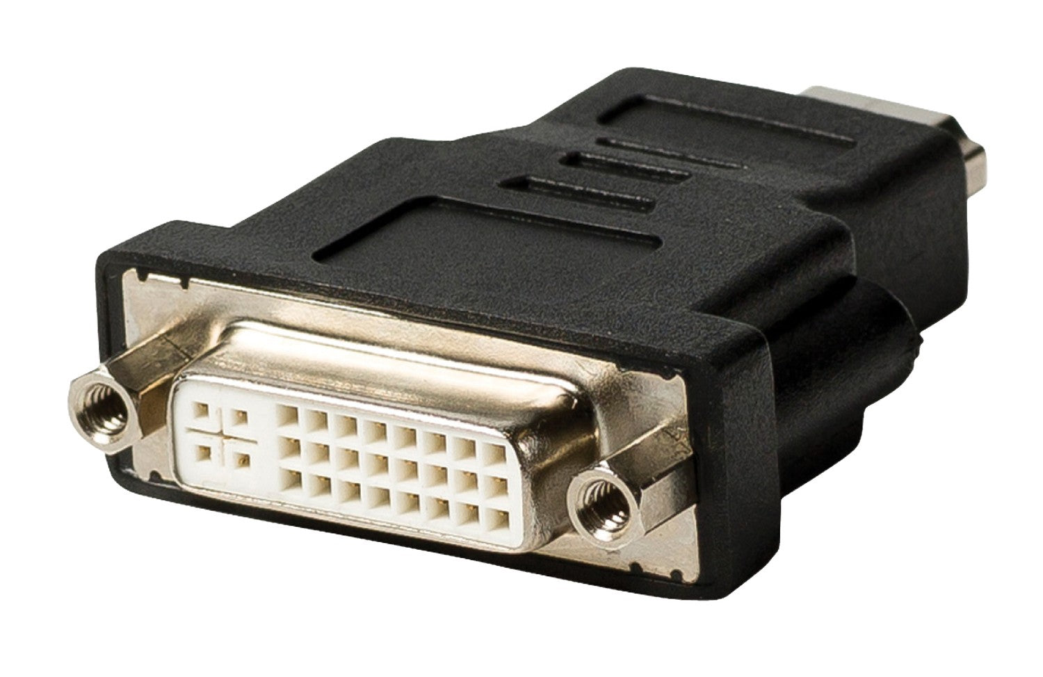 High Speed HDMI with Ethernet Adapter HDMI Connector - DVI-D 24+1p female Black