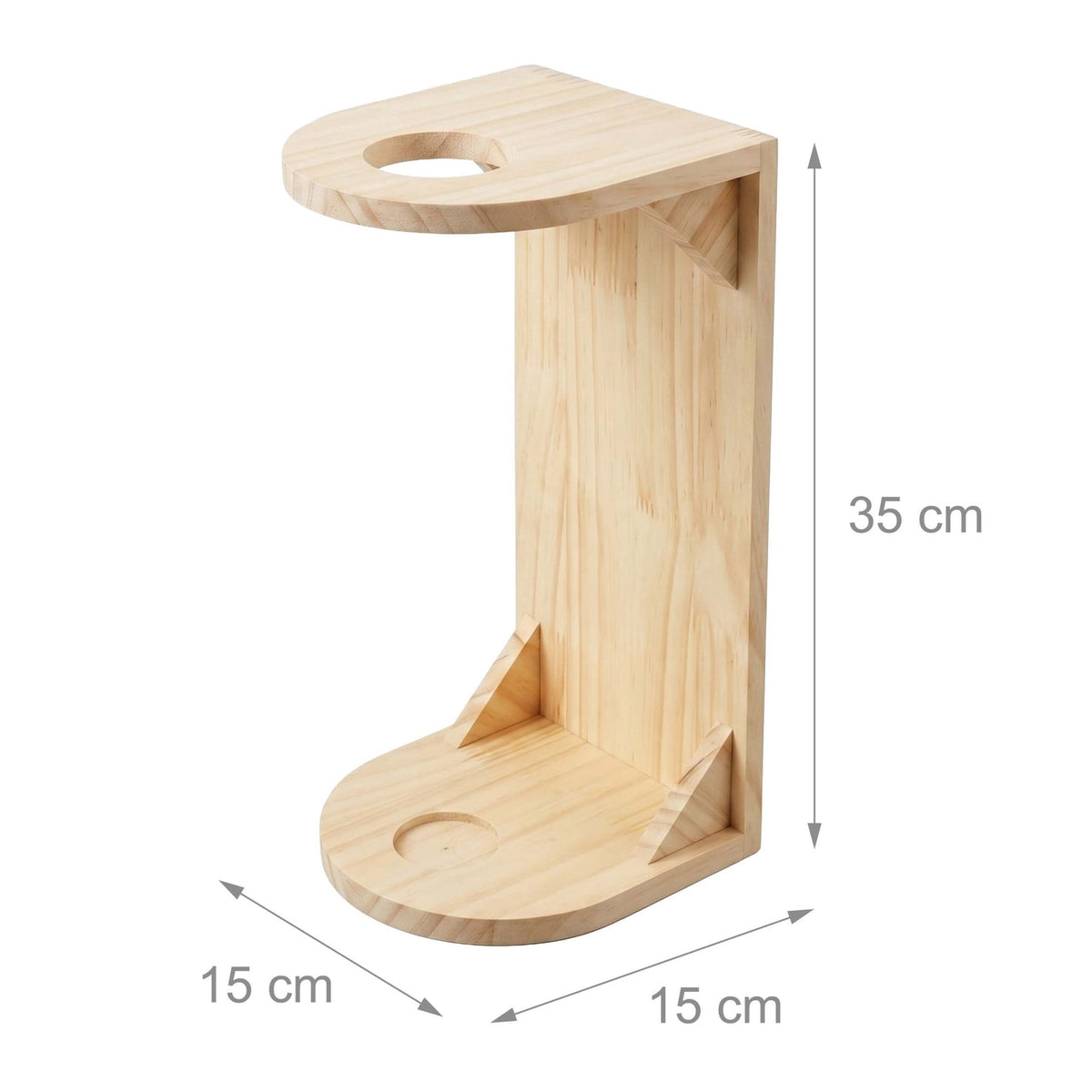 Hobby Horse Wall Mounts, Set of 2, Paintable Pine