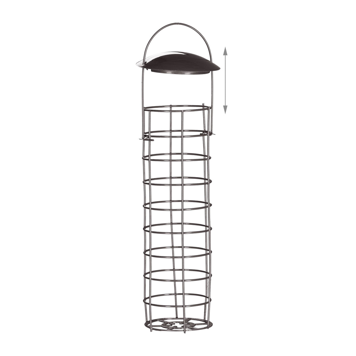 Holder for grease balls in grey