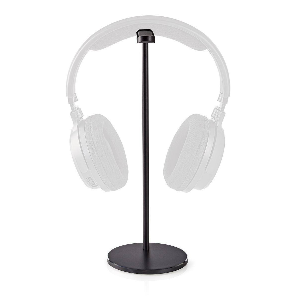 Holder for headphones | Aluminum | Black