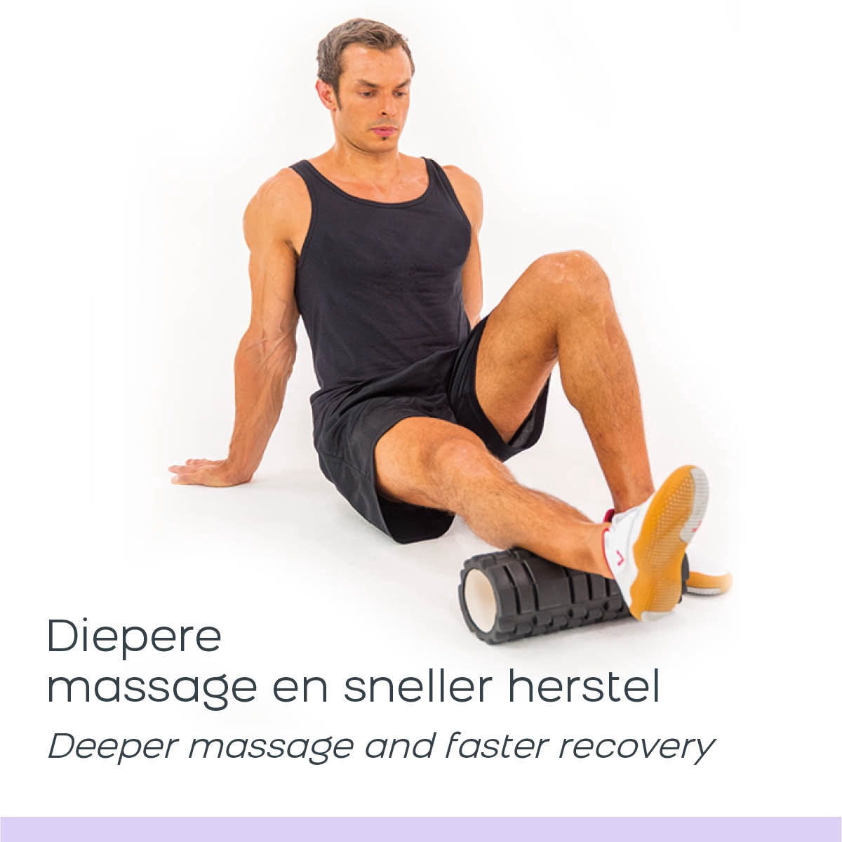 Hollow Yoga Roller, 33cm – Deep Tissue Massage Tool