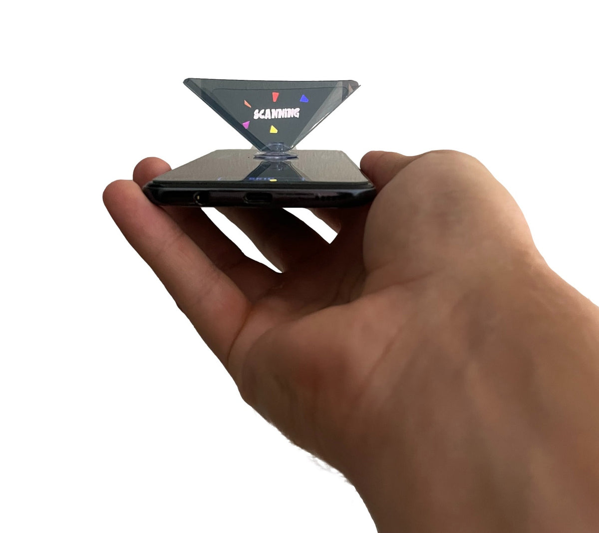 Holomonster Starter Pack: Hologram Pyramid & 3 Cards