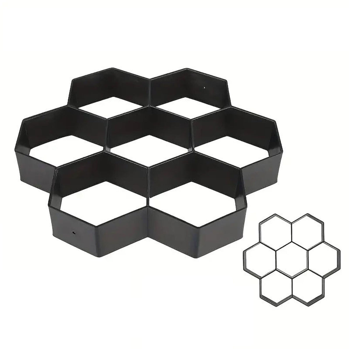 Honeycomb Paving Mold Set, 2-Pack, Reusable Plastic