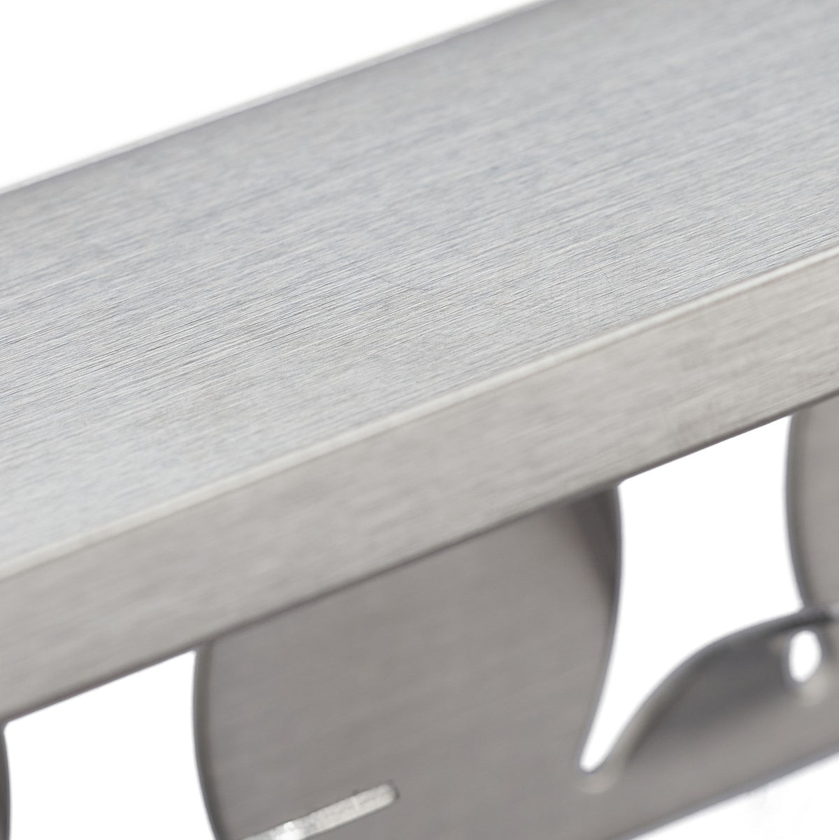 Hook strip with shelf