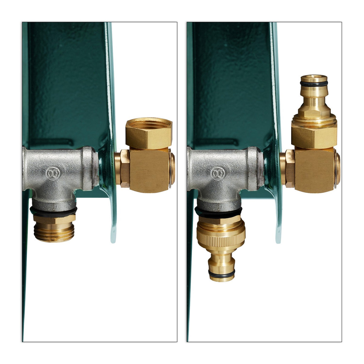 Hose reel for wall and floor
