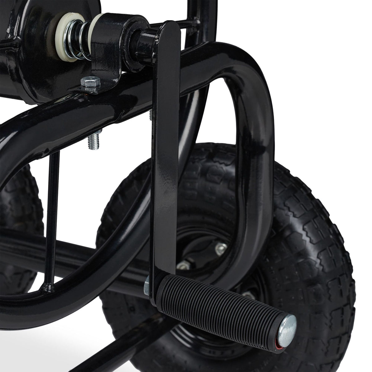 Hose trolley Metal Black