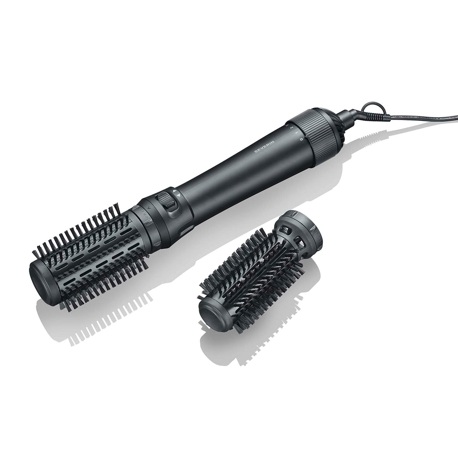 Hot Air Brush with Rotating Head, 1000W, 2 Speeds