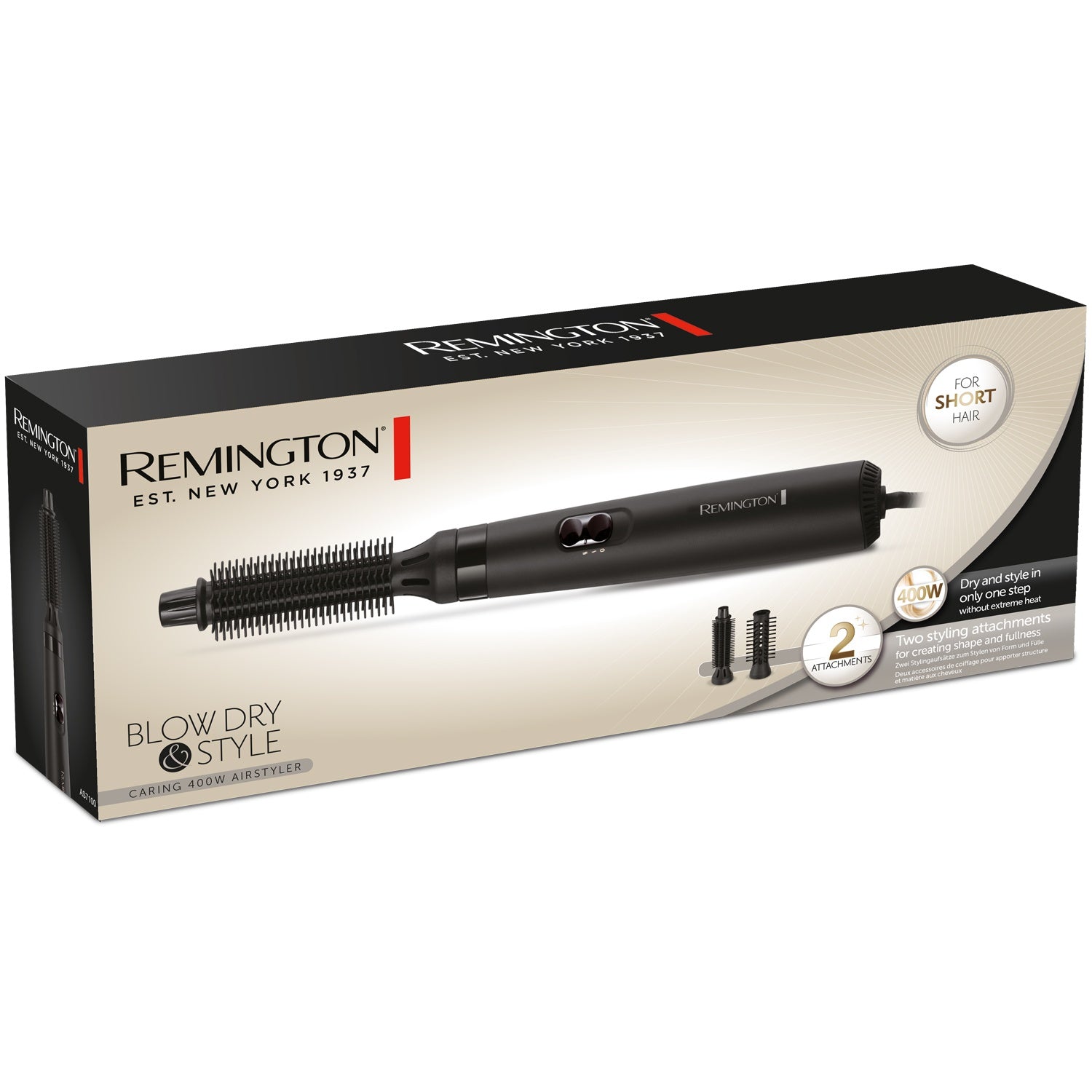 Hot air brush AS7100 Blow Dry & Style 400W
