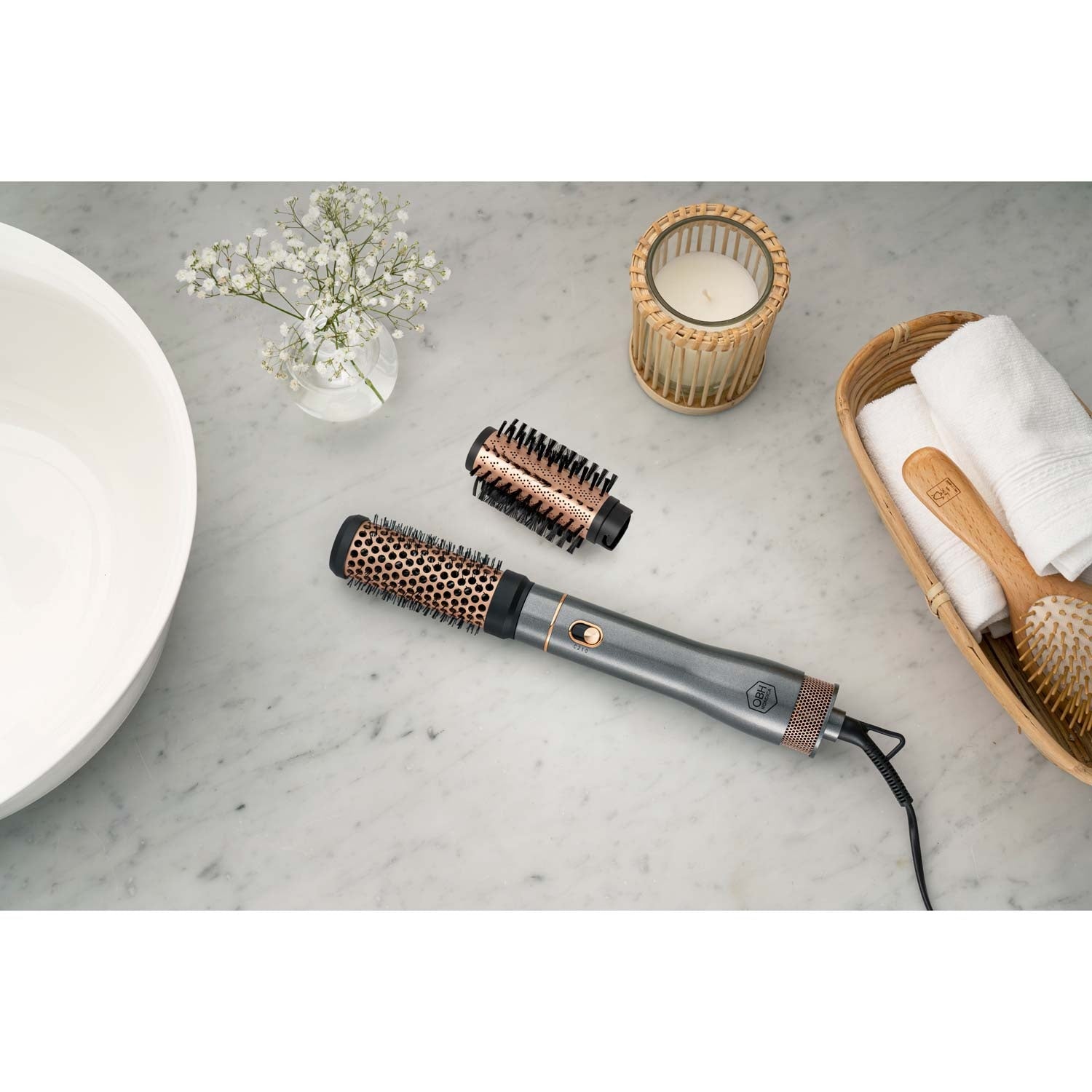 Hot air brush Artist Keratin Care Hot Air Styler 650 W