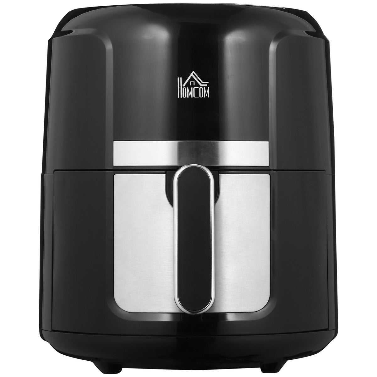 Hot air fryer 4L Airfryer with 12 programs, 60 min timer, non-stick coated basket, 1300W deep fryer without oil, with overheating protection, LED touch display, black