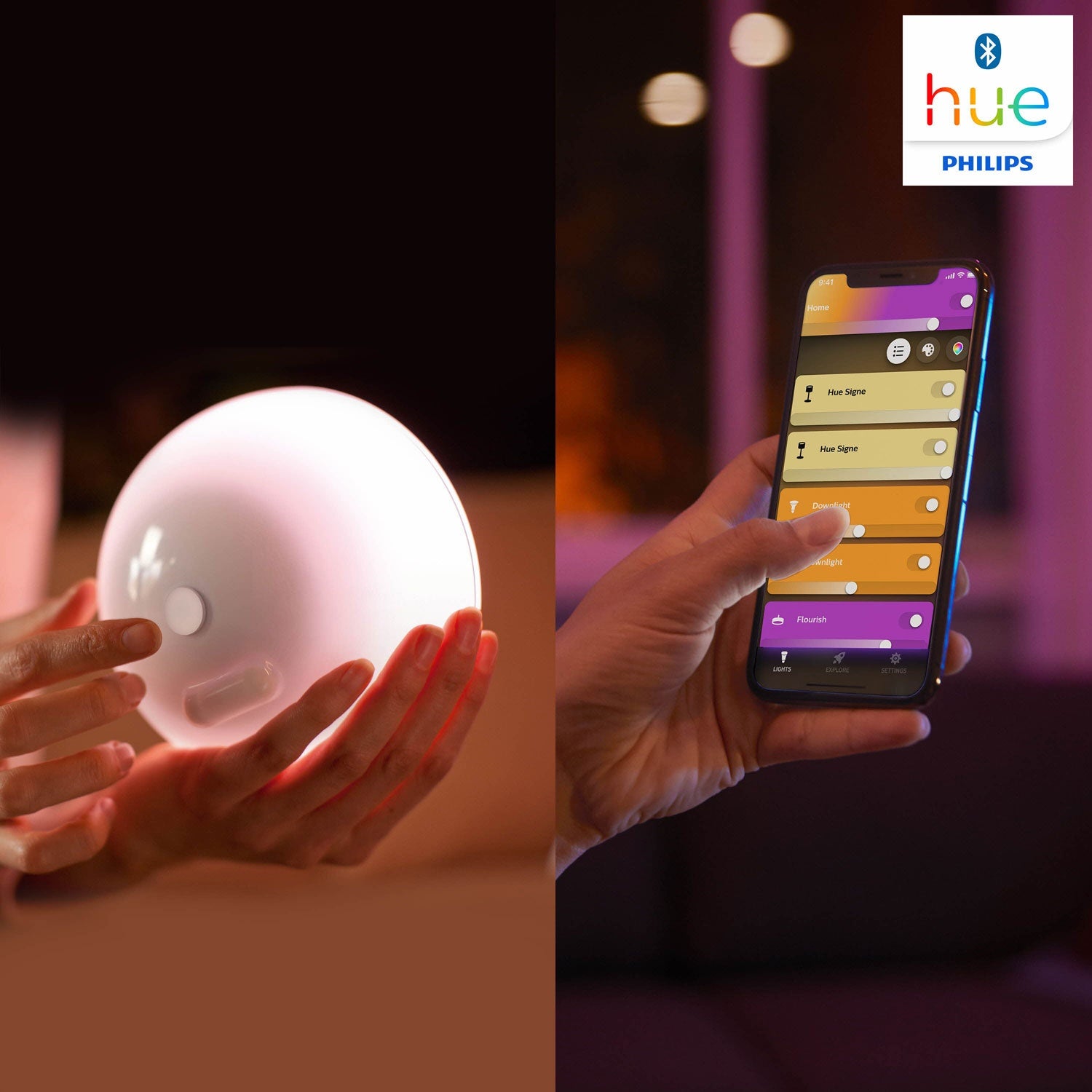 Hue Go Color Rechargeable lamp