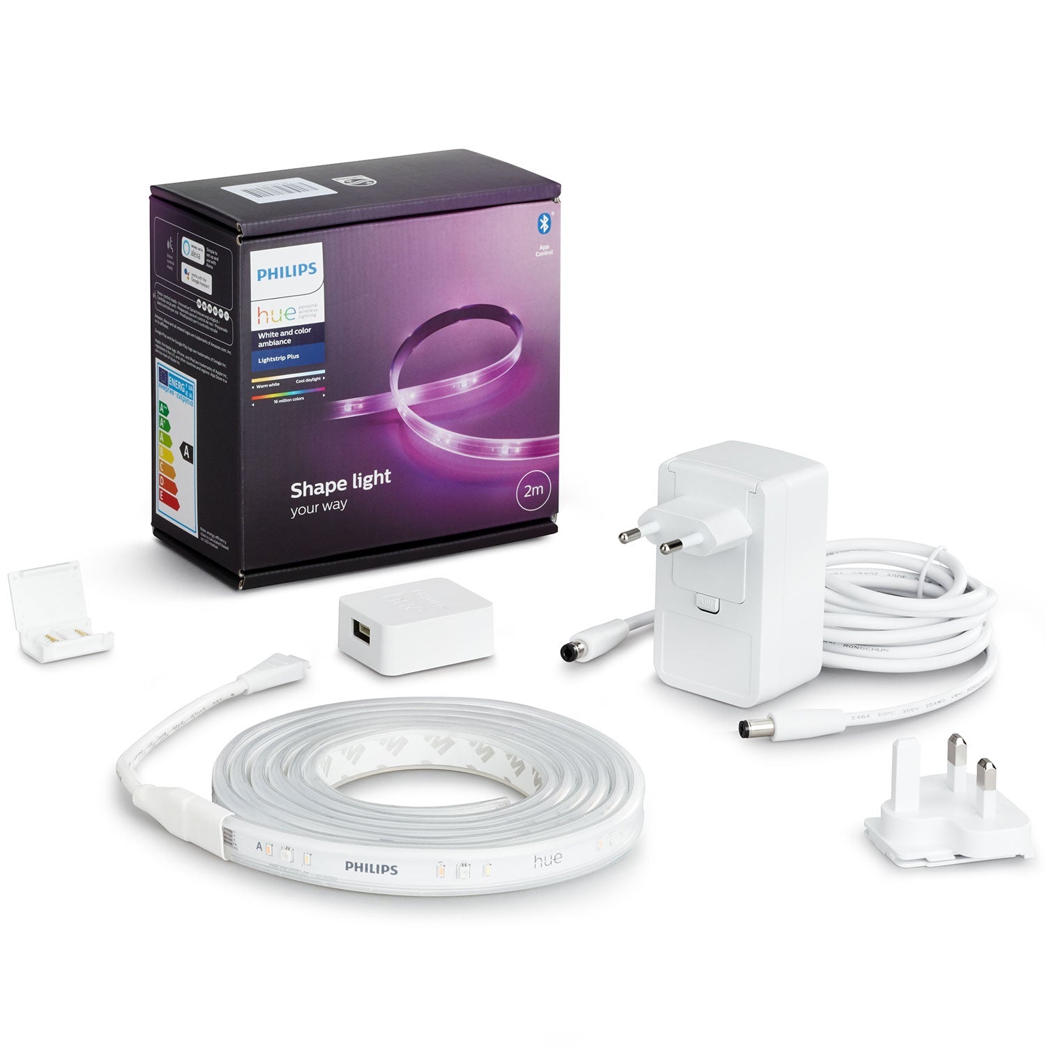 Hue LightStrip Plus V4 2m base kit with plug