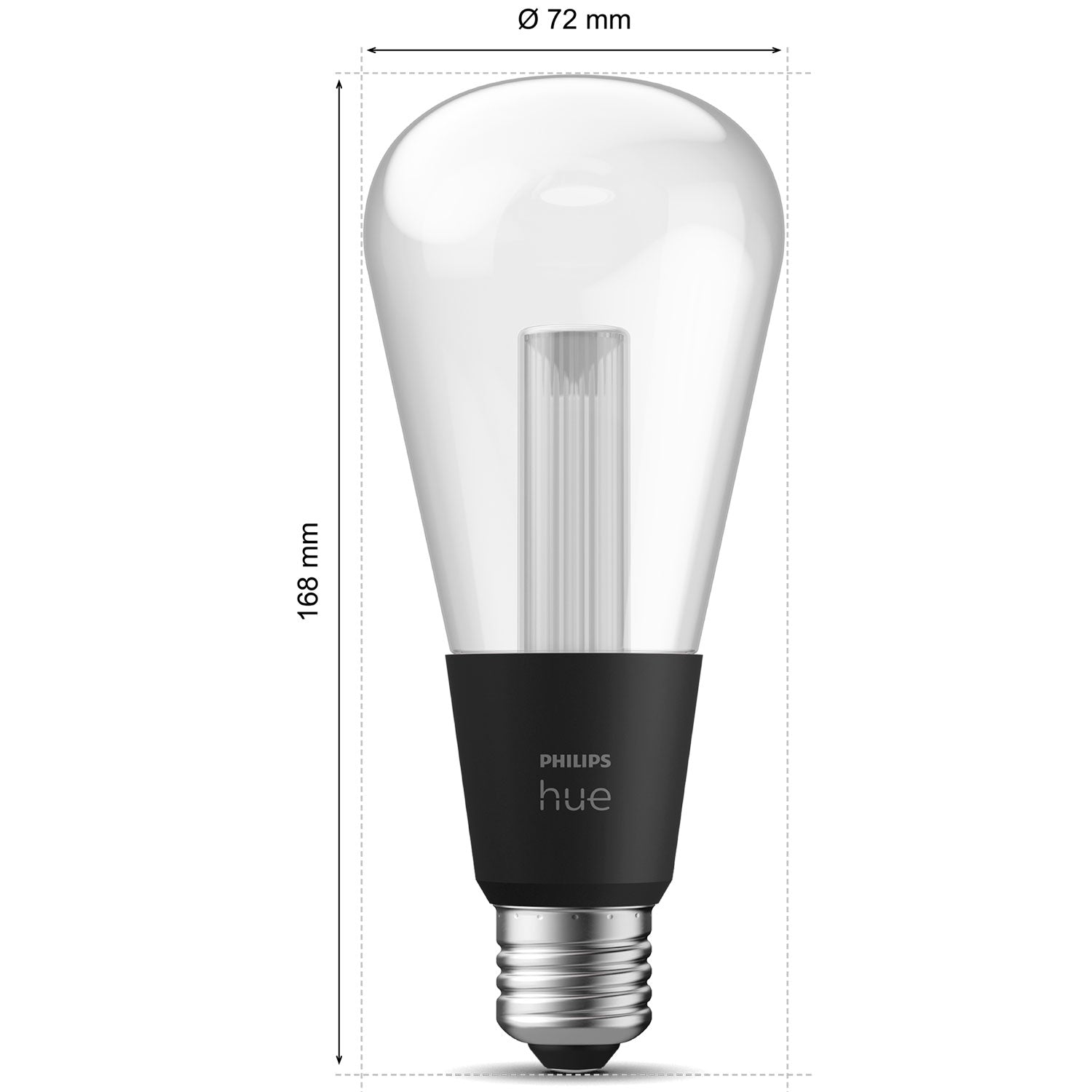 Hue Lightguide Edison ST72 E27 White and Color Ambiance