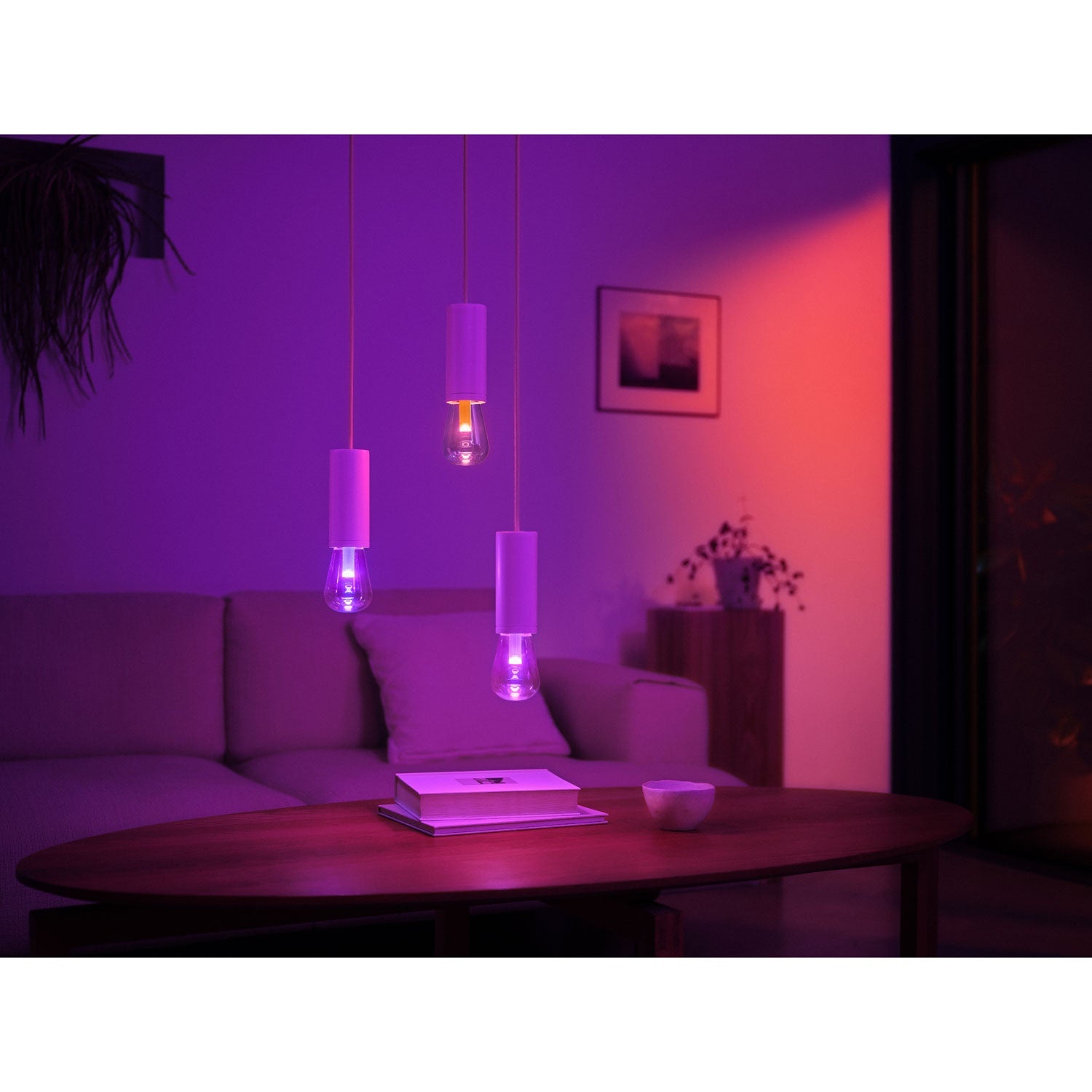Hue Lightguide Edison ST72 E27 White and Color Ambiance