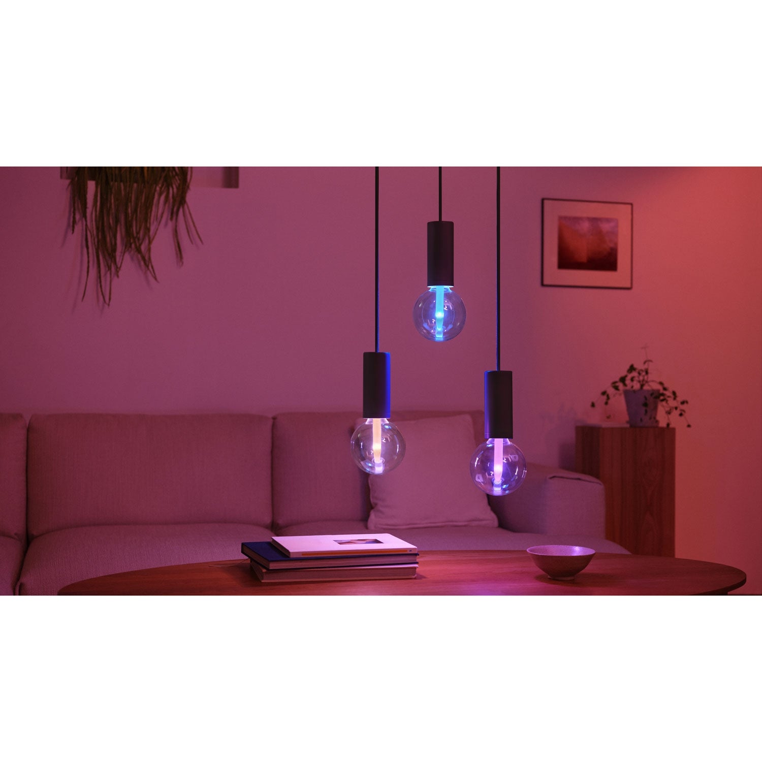 Hue Lightguide Globe 95mm E27 White and Color Ambiance