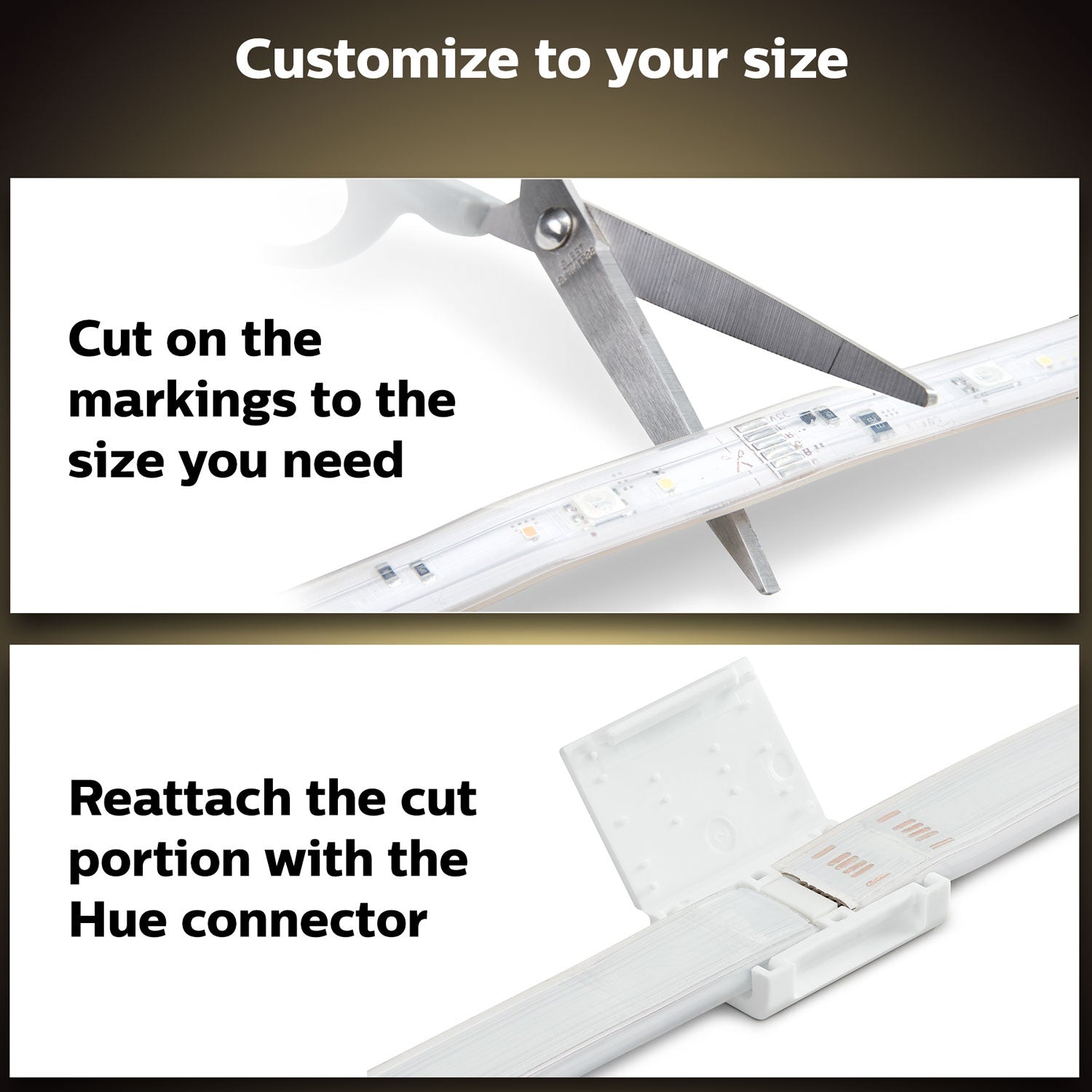 Hue Lightstrip Plus V4 1m extension