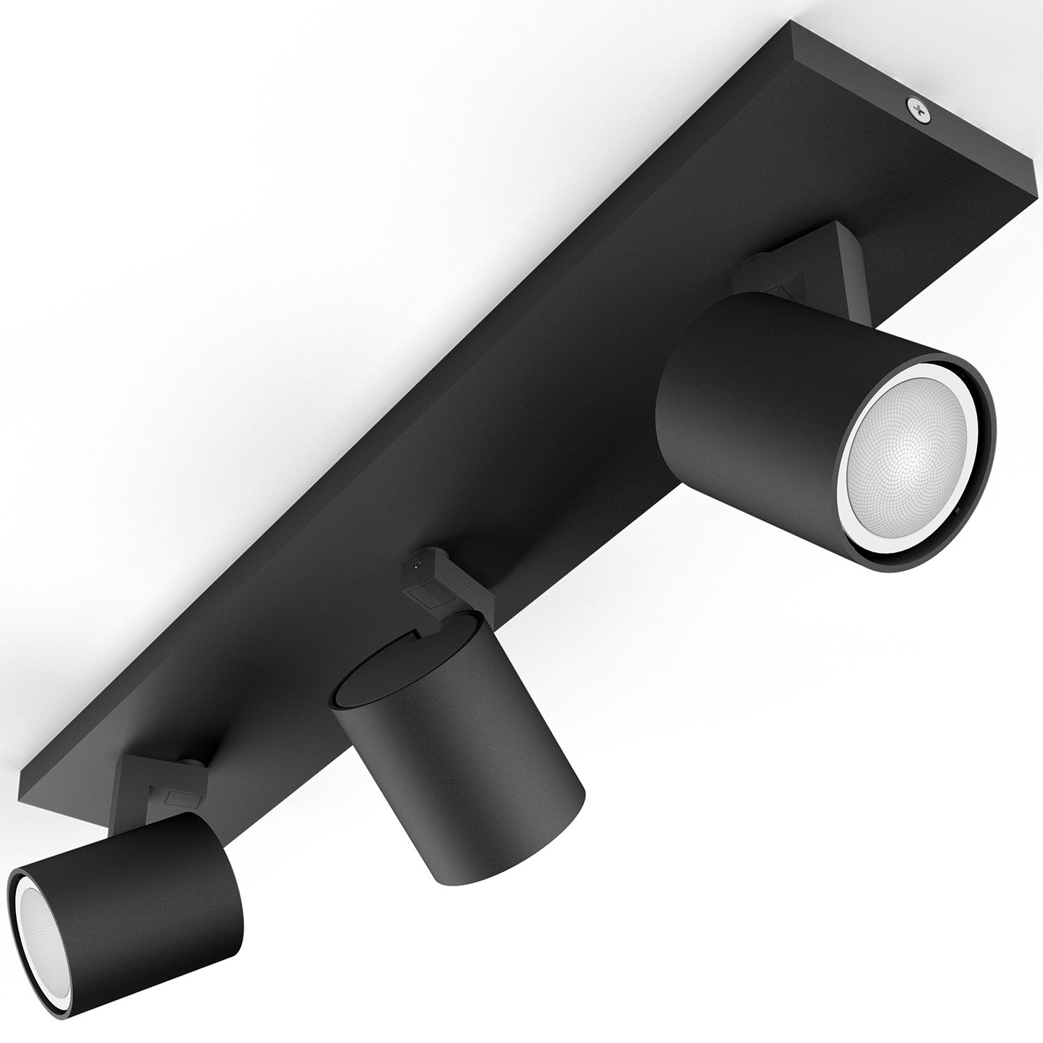 Hue Runner White Ambiance 3 spot 1200 lm Black