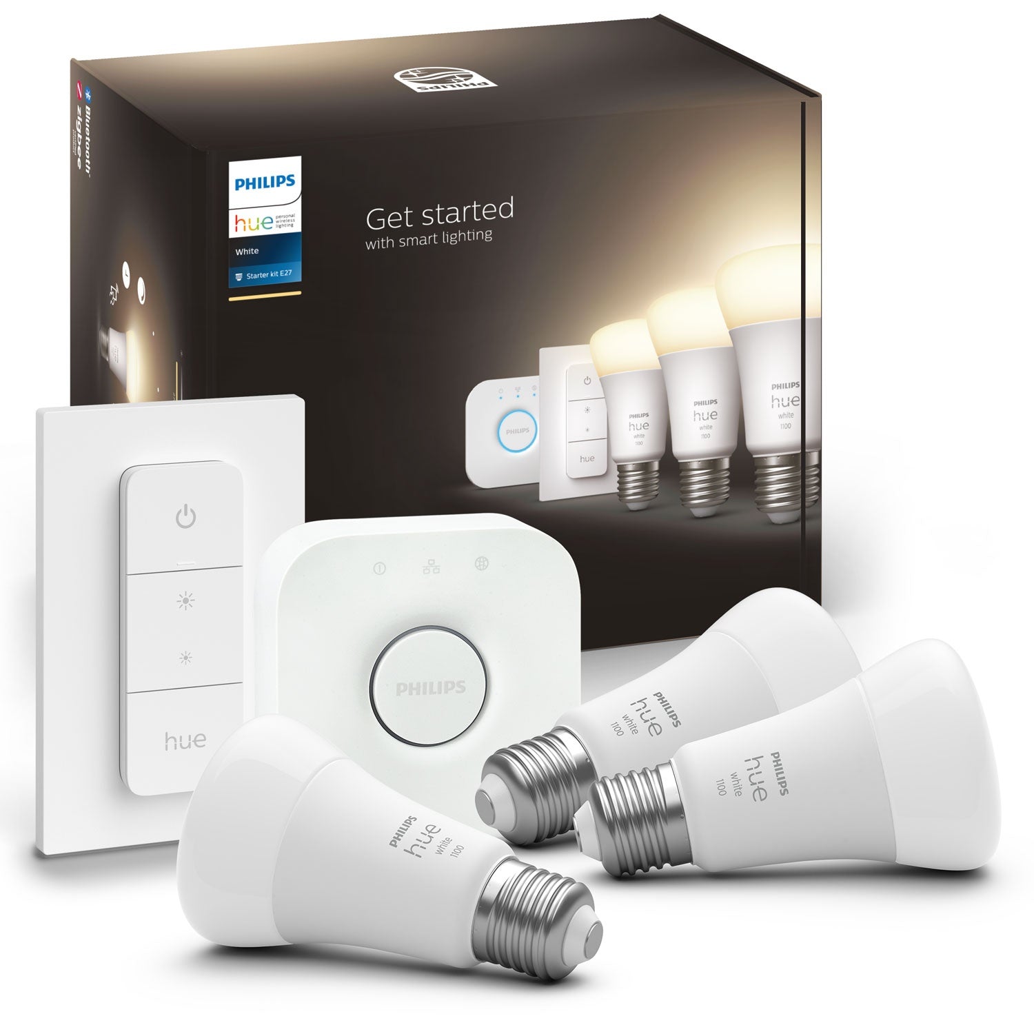 Hue Startkit White 3 x E27 with remote control