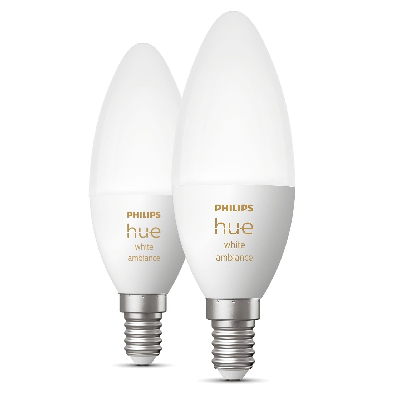 Hue White Ambiance E14 Crown 2-pack