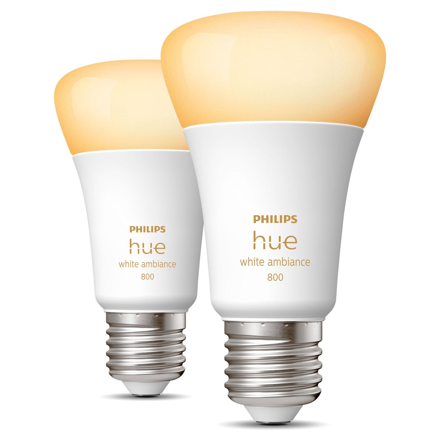 Hue White Ambiance E27 2-pack