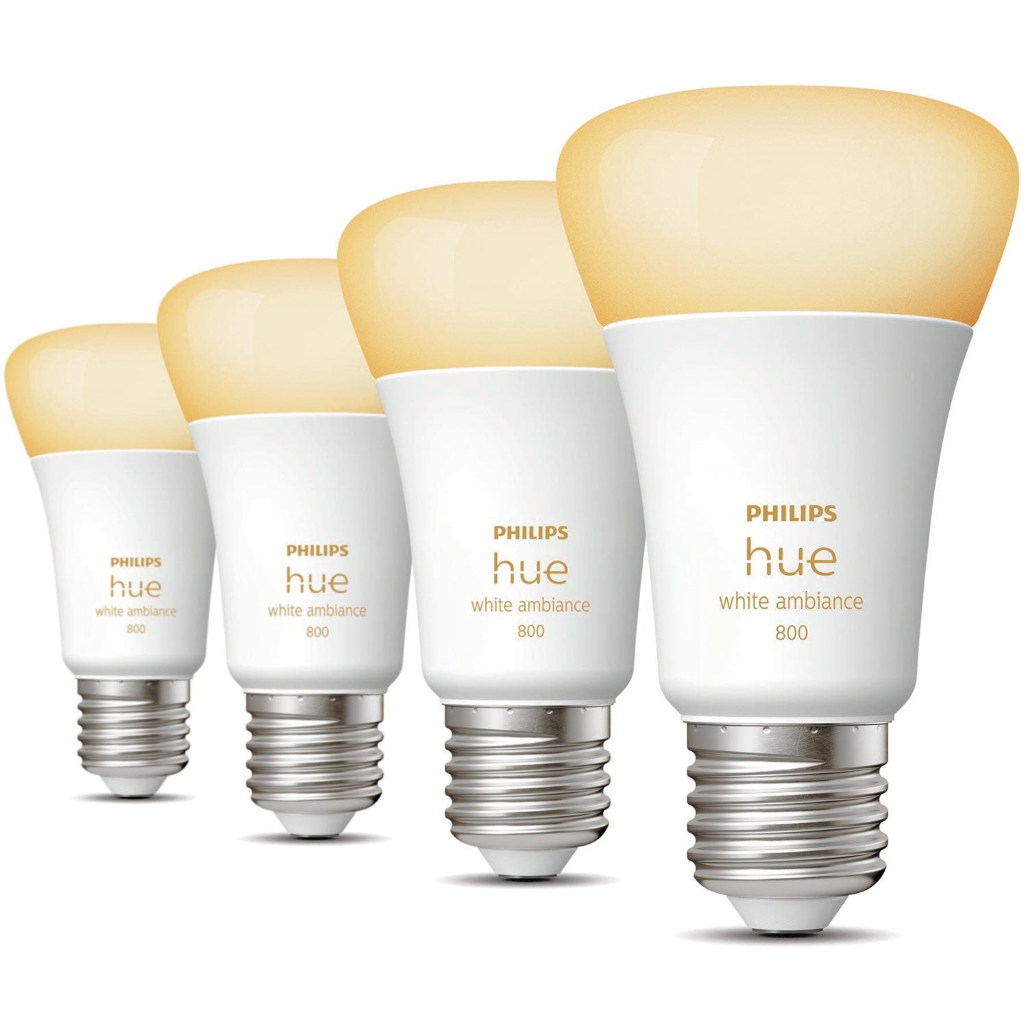 Hue White Ambiance E27 4-pack