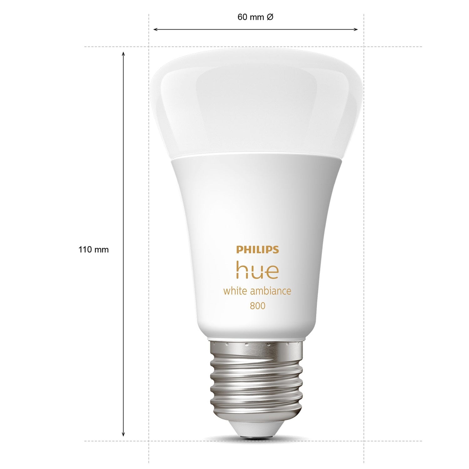 Hue White Ambiance E27 4-pack