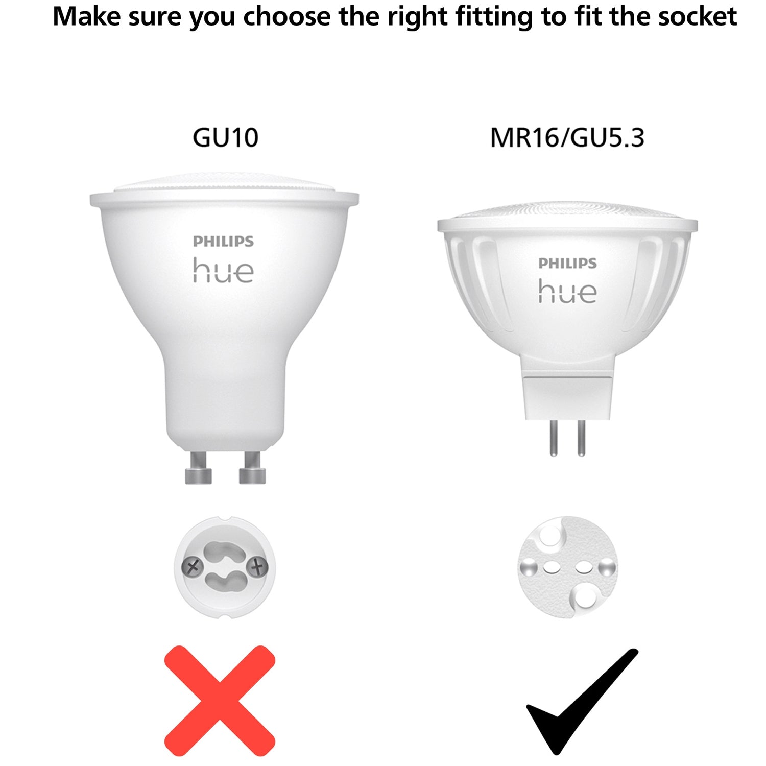 Hue White Ambiance GU5.3 MR16 12V 400lm 1-pack