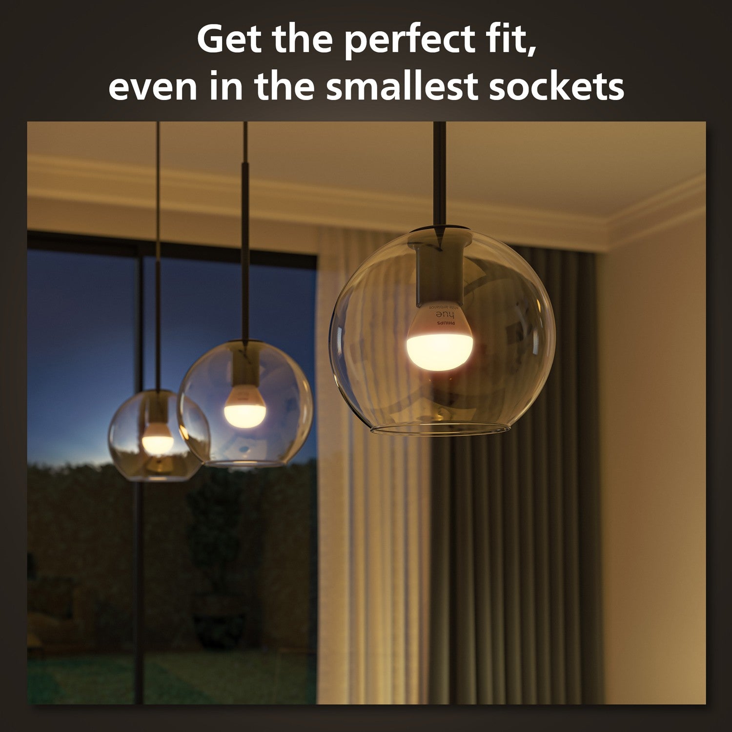 Hue White Color Ambiance E14 Globe 1-pack