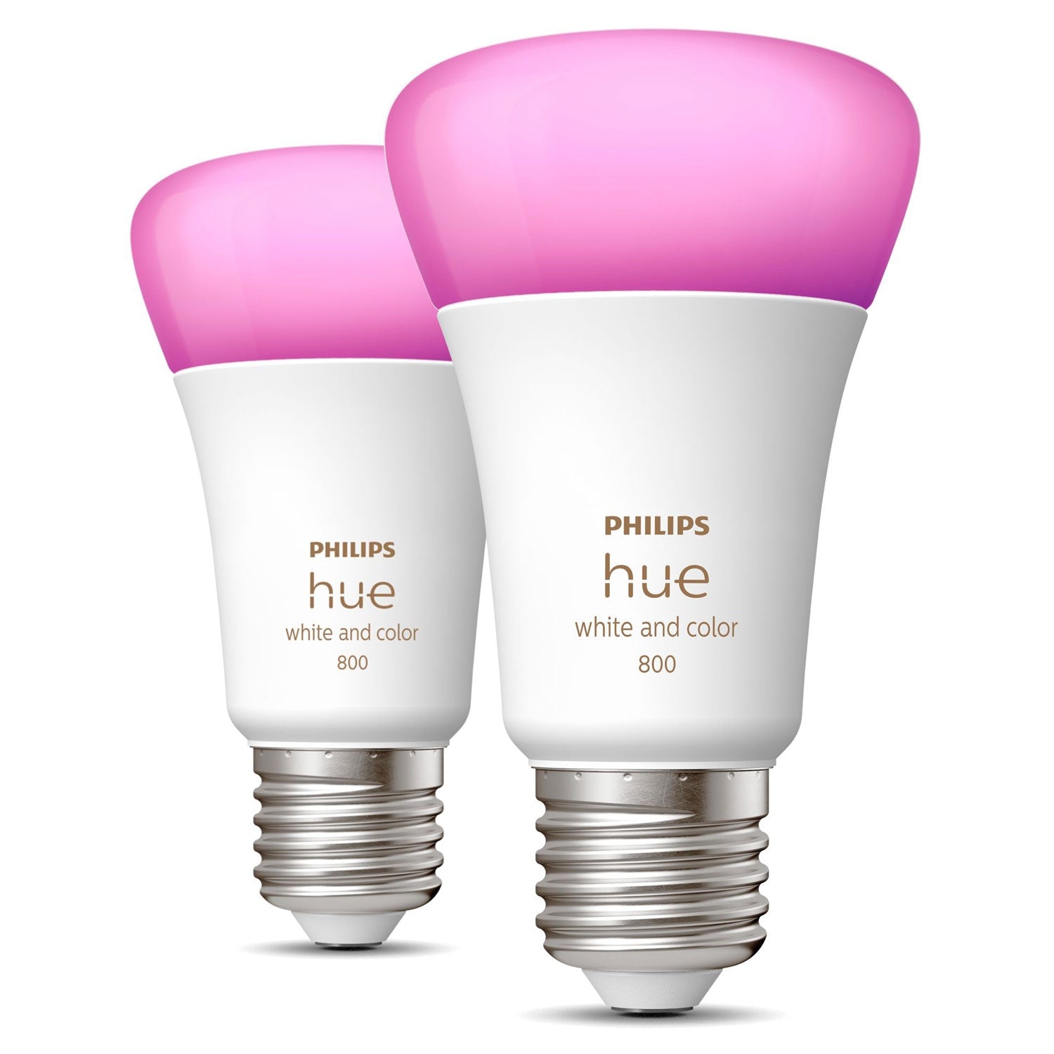 Hue White Color Ambiance E27 800lm 2-pack