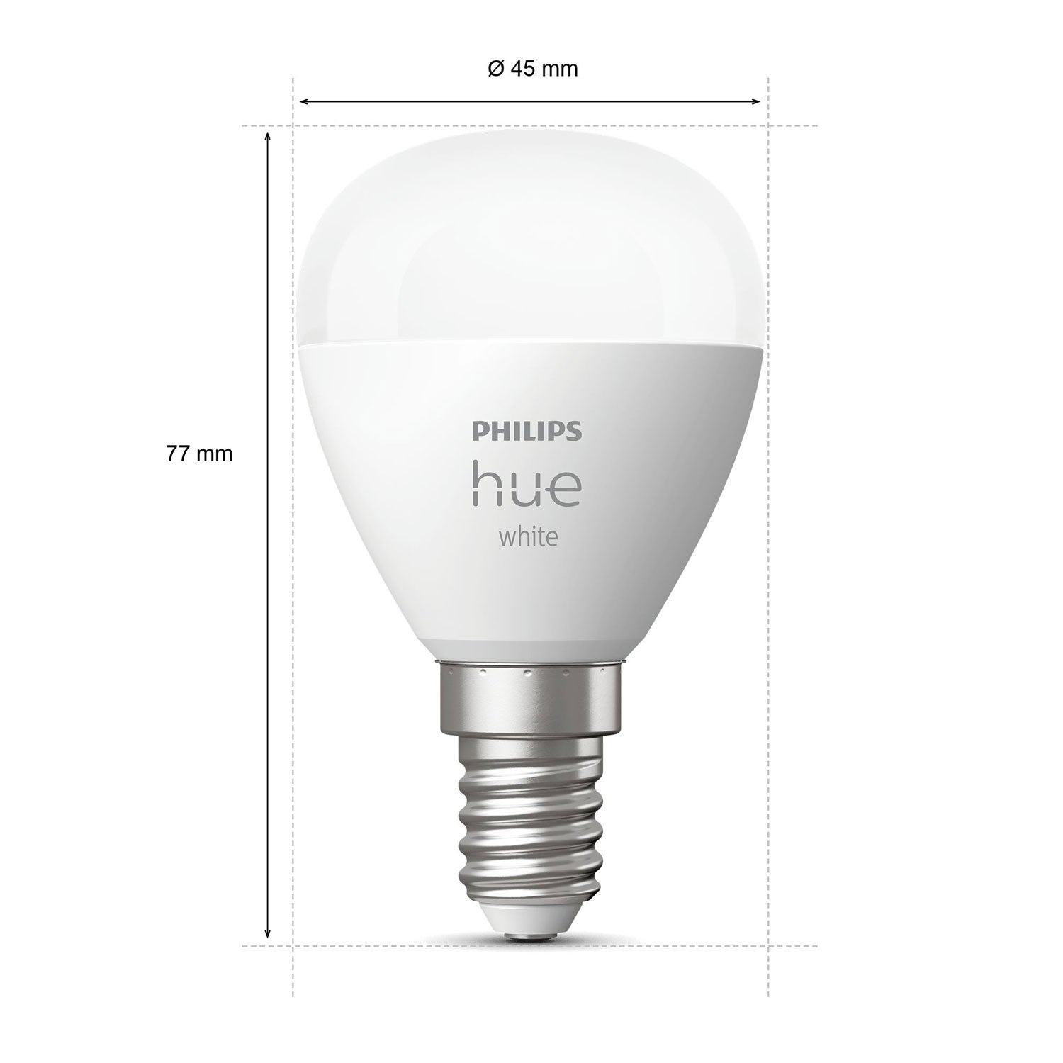 Hue White E14 P45 Globe 1-pack