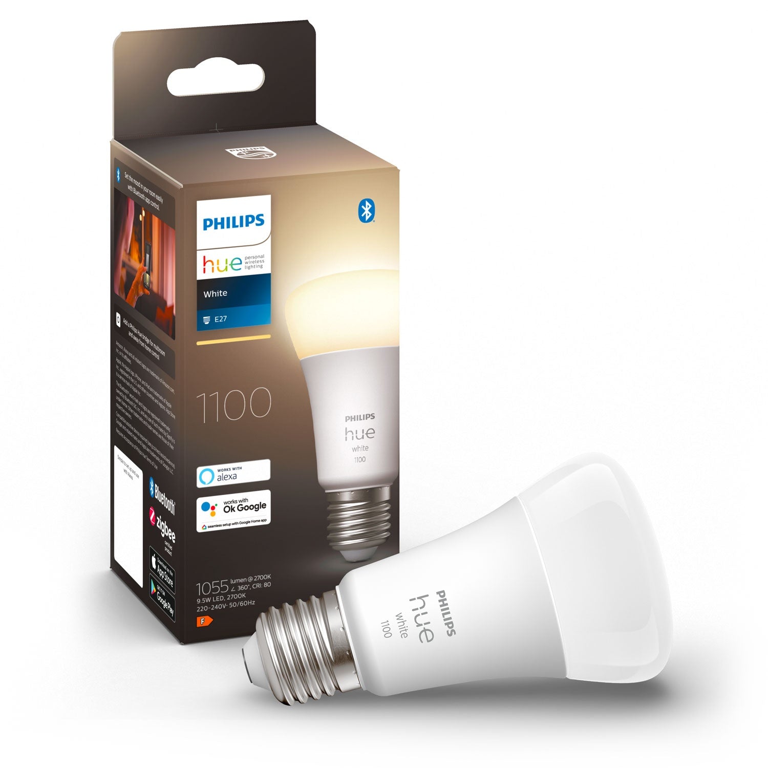 Hue White E27 A60 1100lm 1-pack
