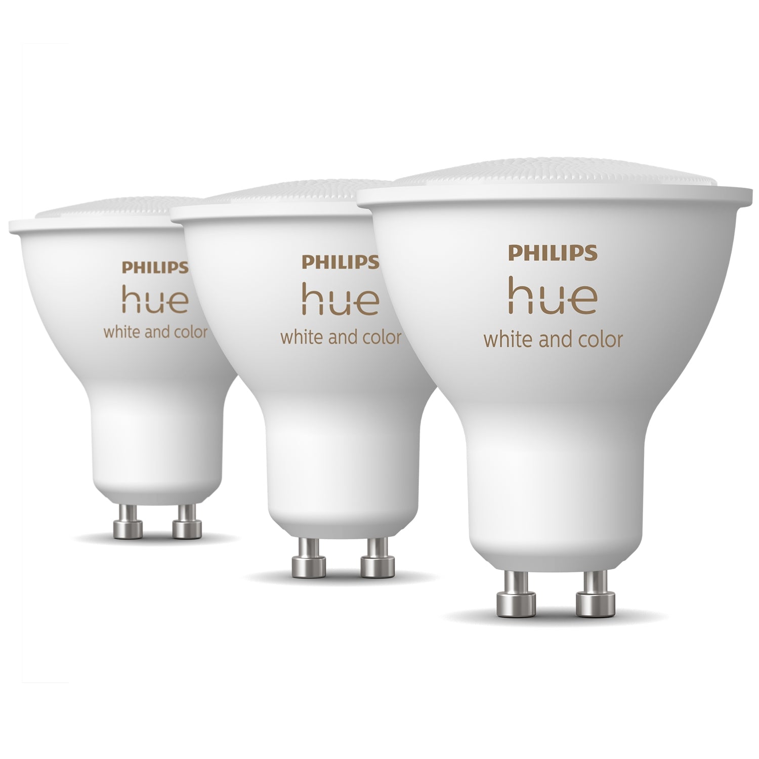 Hue White and Color Ambiance GU10 3-pack